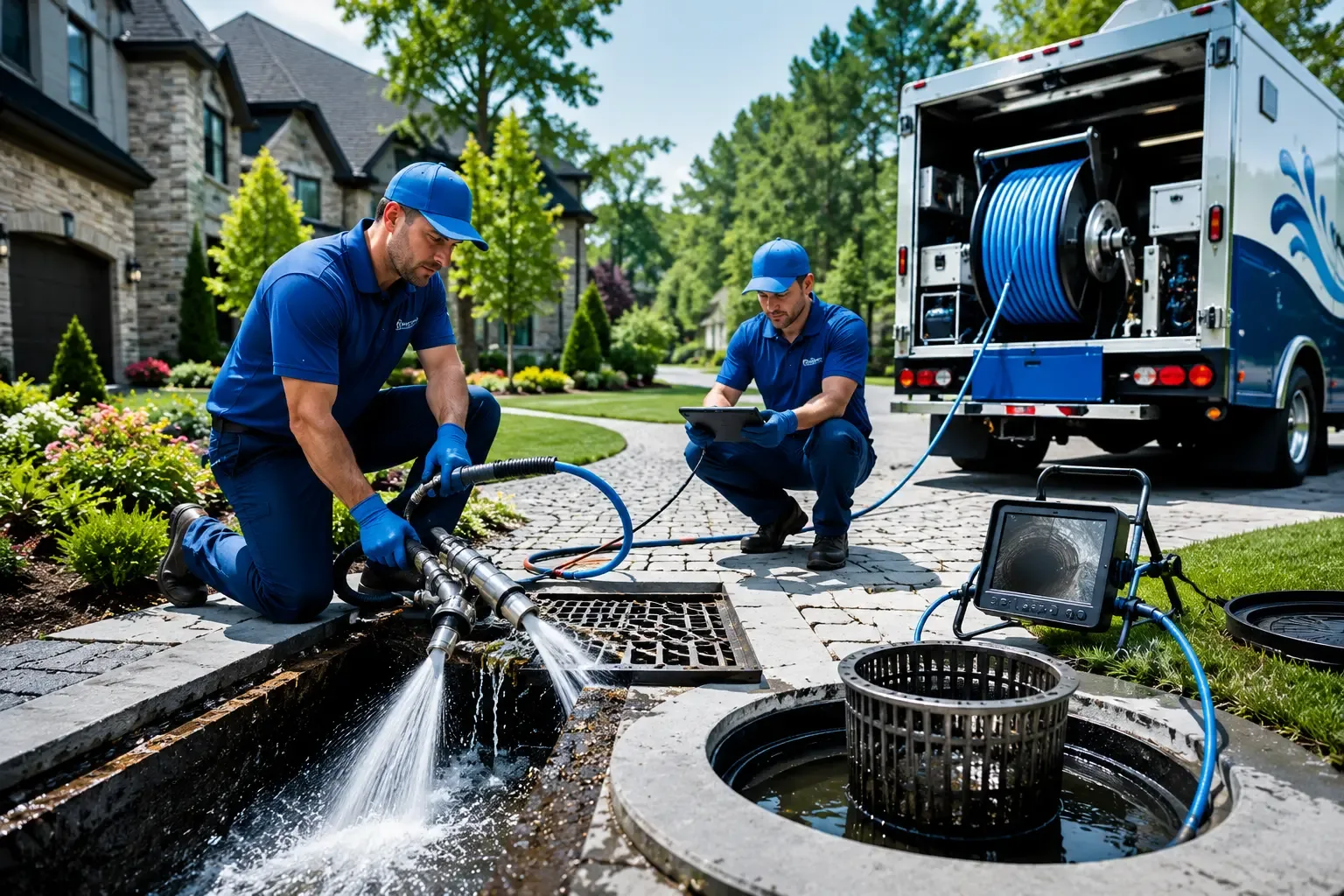 Local outdoor drain cleaning professionals in Pinsonfork, KY
